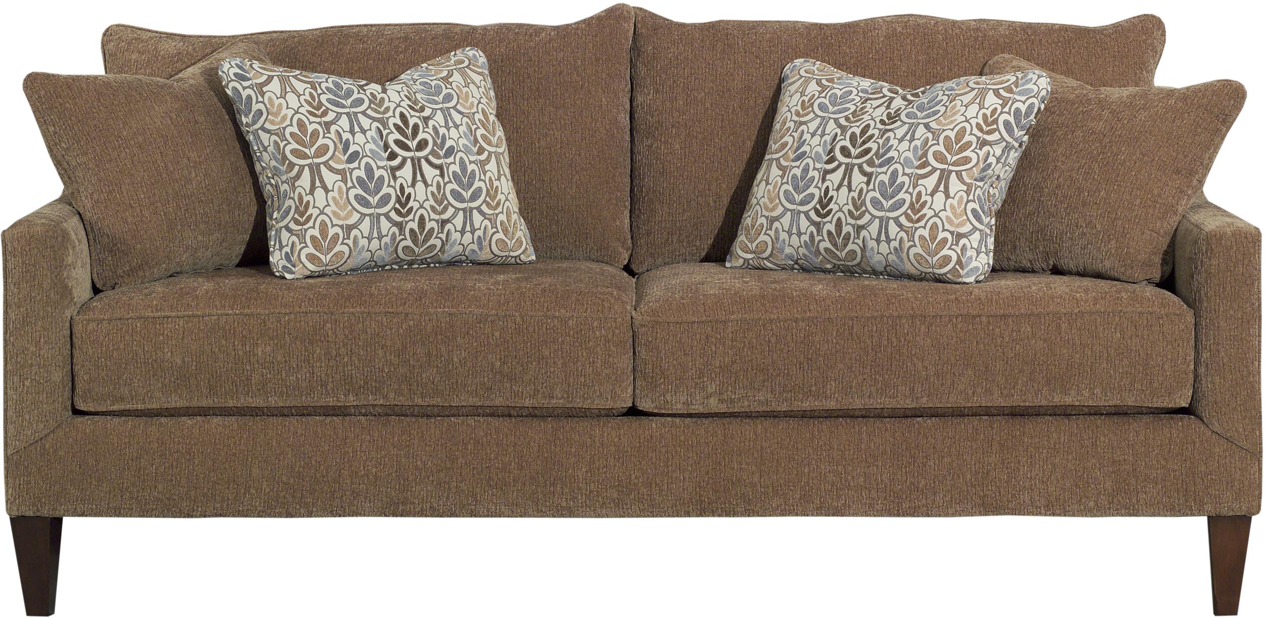 Kincaid Furniture Miami Contemporary Sofa with Sloping Track Arms